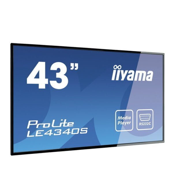Monitor iiYama ProLite LE4340S 43" Full HD professionnel 43" - Tera.ma