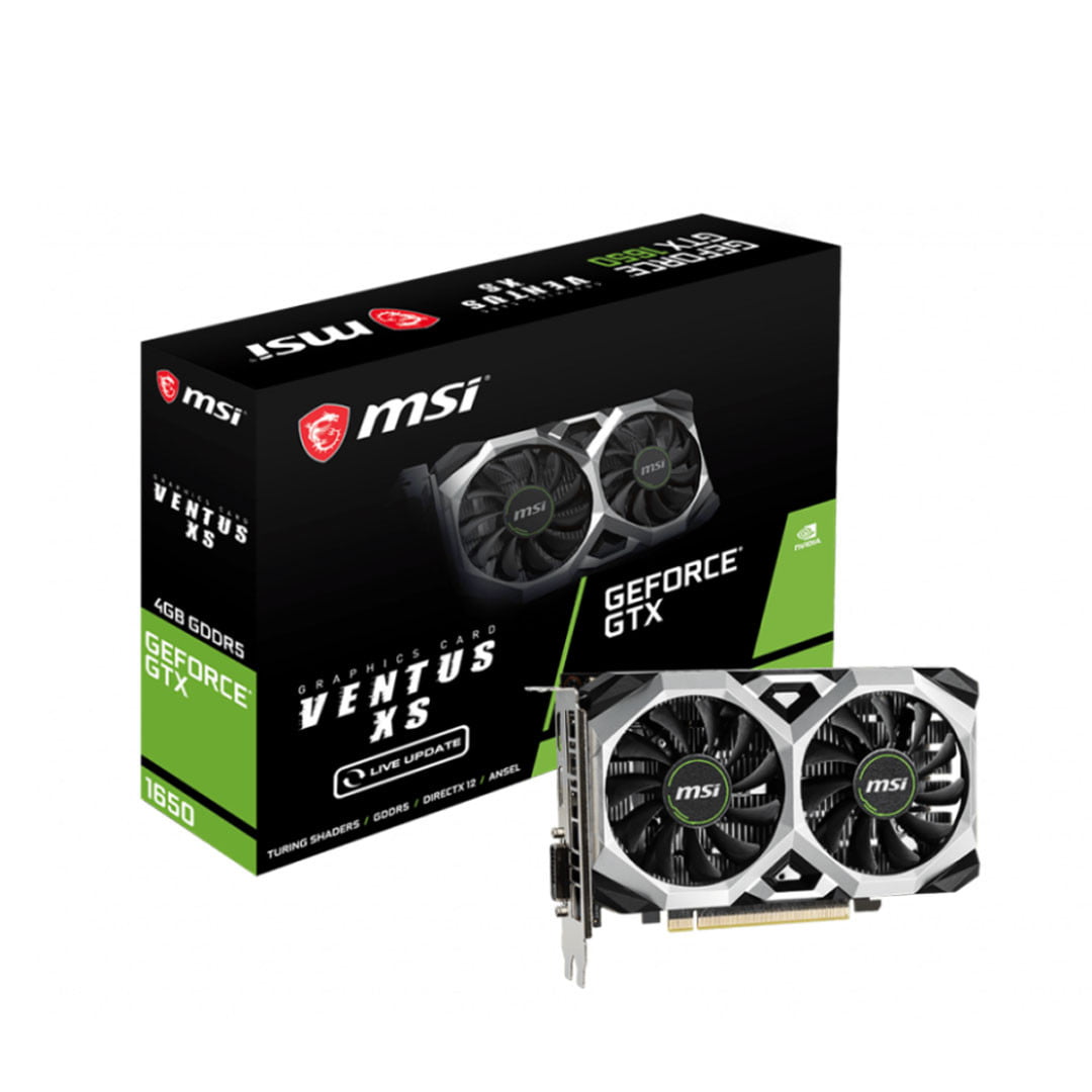 MSI GeForce GTX 1650 Ventus XS 4G | Bon Prix !