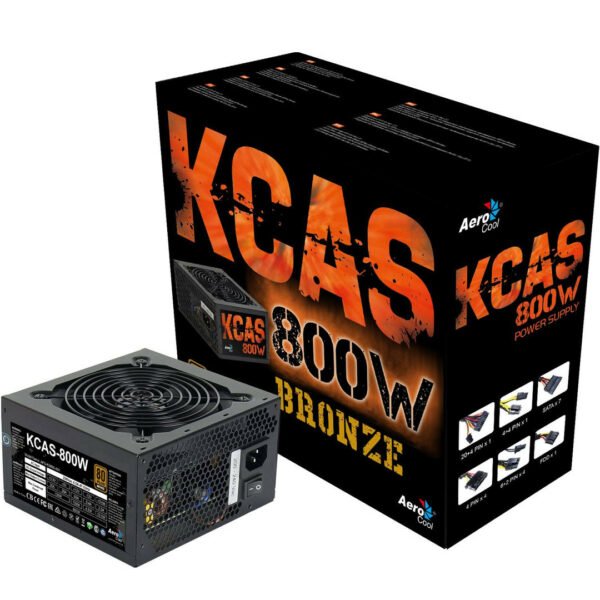 Aerocool KCAS PLUS 800W RGB Noir - Alimentation PC Gamer