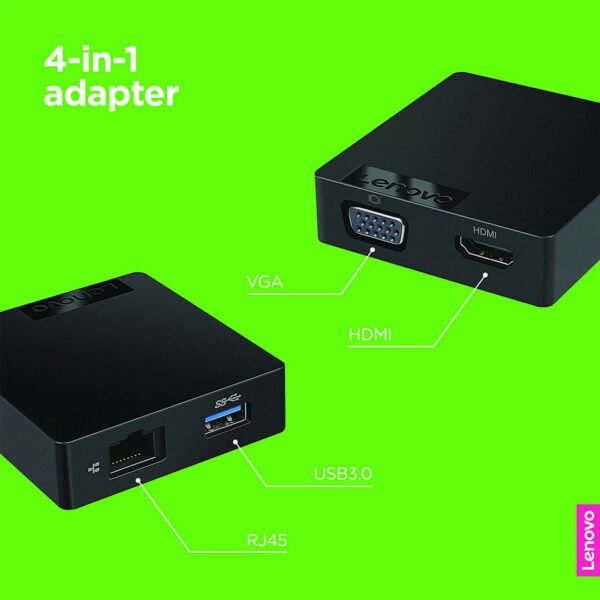 Type-C Adapteur Lenovo ThinkPad Dock USB-C Travel Hub (03x7417)
