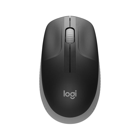 Logitech M190 Full-Size Wireless Mouse (Noir, Gris)