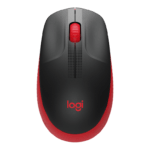 Logitech M190 Full-Size Wireless Mouse (Rouge)