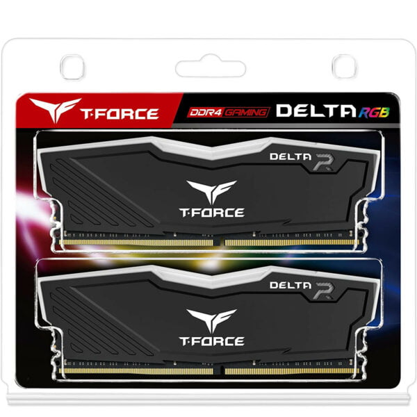 TEAMGROUP T-Force Delta RGB 64GB (2x32GB) DDR4 3200MHz (Noir) tera.ma