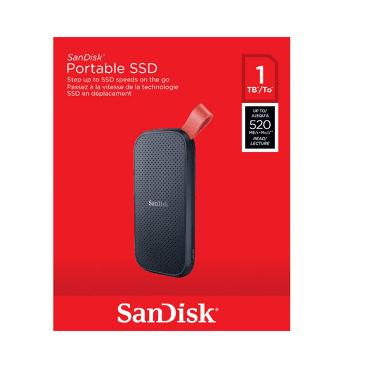 SanDisk 1TB DISQUE SSD PORTABLE E30 USB 3.2 -Type-C 